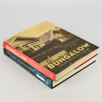 A Pair of Architecture Books. Auckland Architecture And Bungalow