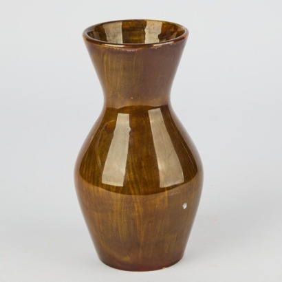 A Crown Lynn Trickle Glaze Vase