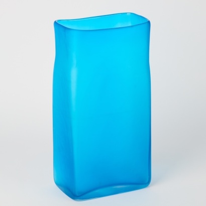 A Large Handmade Art Glass Vase