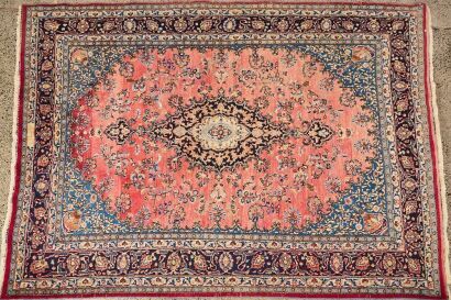 A Large Handknotted Wool Persian Rug