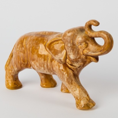 An Ambrico Crown Lynn Elephant