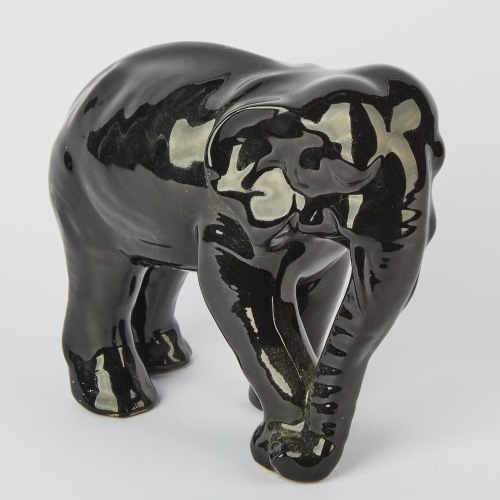 A Black Crown Lynn Elephant