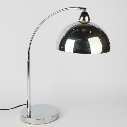 A Chrome Stylux Style Lamp