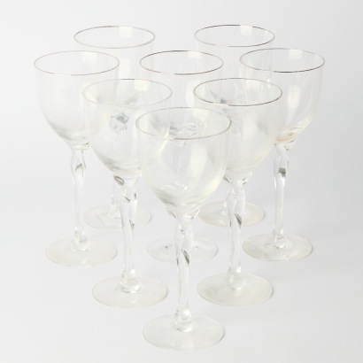 A Set of Eight Lennox Dessert Wine Glasses