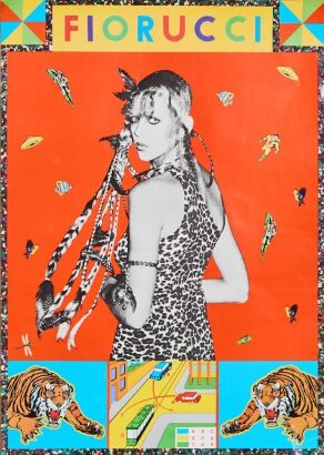 A Vintage Fiorucci Poster from the Graphic Collection, 1976