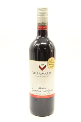 (1) 2016 Villa Maria Private Bin Merlot - Cabernet Sauvignon, Hawke's Bay