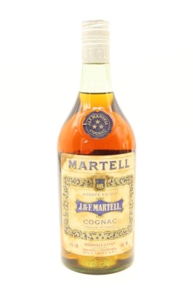(1) Martell Three Star (V.S.) Cognac, France, Circa. 1960/70's (Hong Kong market version)