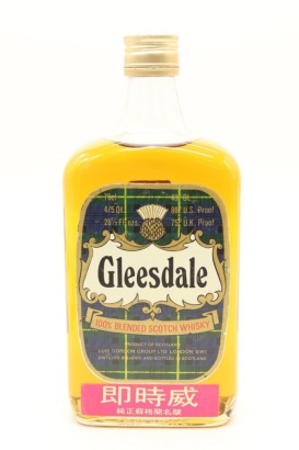 (1) Gleesdale Blended Scotch Whisky, 43% ABV, Circa. 1960's (Hong Kong / Chinese market version)