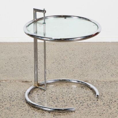 An Eileen Gray Style Side Table