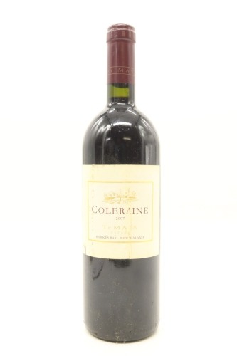 (1) 2007 Te Mata Estate Coleraine, Hawke's Bay