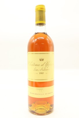 (1) 1983 Chateau d'Yquem, Sauternes [JR16.5] [RP96]