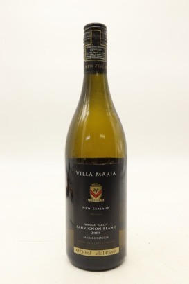 (1) 2005 Villa Maria Reserve Sauvignon Blanc, Wairau Valley