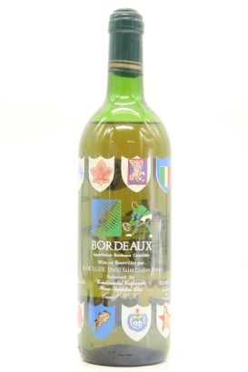 (1) 1991 A. de Luze Bordeaux White Wine, Rugby World Cup 1991 Special Edition, Bordeaux (MS)