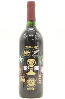 (1) 1990 Delegat's 1992 Cricket World Cup Cabernet - Merlot, Hawkes Bay