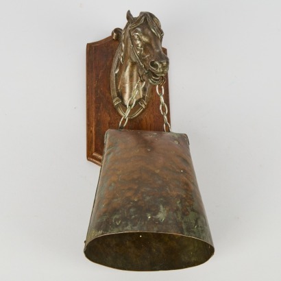 An Antique Cast Iron Horse Door Knocker