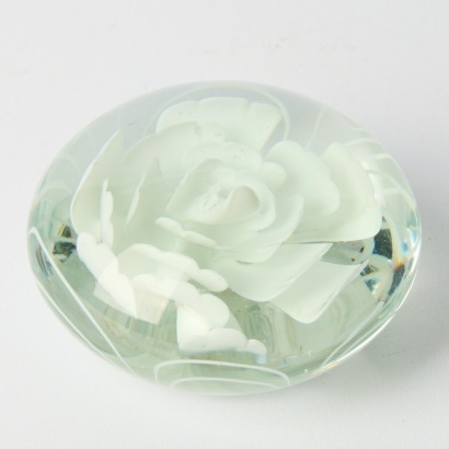 A Flower Paper Weight By Christiania