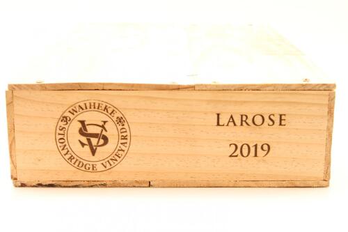 (6) 2019 Stonyridge Vineyard Larose, Waiheke (OWC)