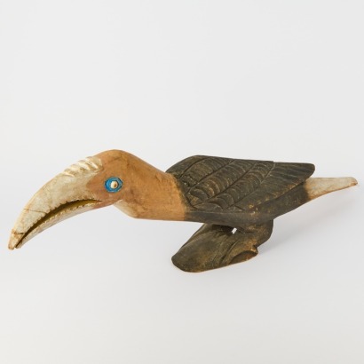 A Carving of a Hornbill, Papua New Guinea