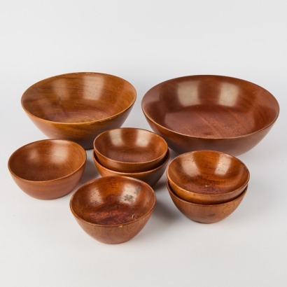 A Collection of Eight Brenda Bridget Bowls