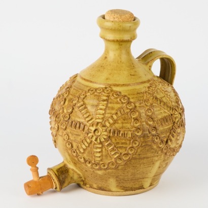 A Studio Ceramic Flagon