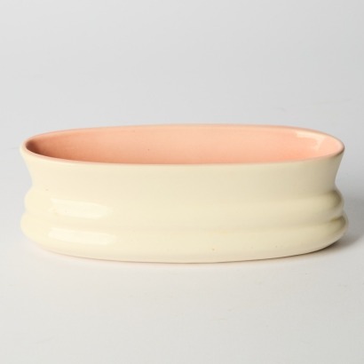 An O. C. Stephens Dunedin Ceramic Trough Vase