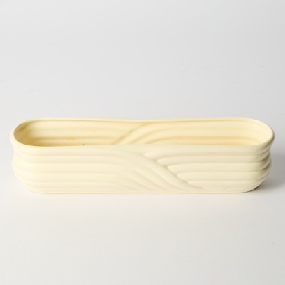 A Crown Lynn Rope Trough Vase #595