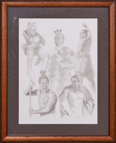D.P FERRIS Untitled Lithograph