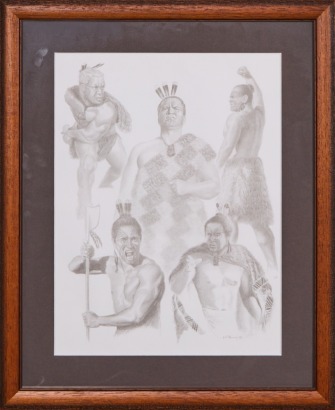 D.P FERRIS Untitled Lithograph