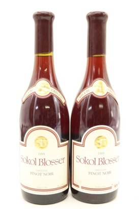 (2) 1995 Sokol Blosser Oregon Pinot Noir, Dundee Hills