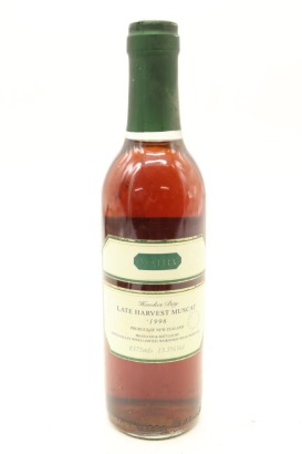 (1) 1996 Matua Valley Wines Late Harvest Muscat, Waimauku, 375ml