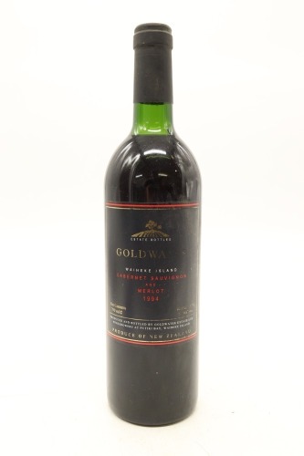 (1) 1994 Goldwater Estate Cabernet Sauvignon - Merlot, Waiheke Island (TS)
