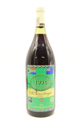 (1) 1985 New Zealand Rugby Tour in South Africa with 1996 Tri-Nation Results Pinotage, Stellenbosch, 1500ml