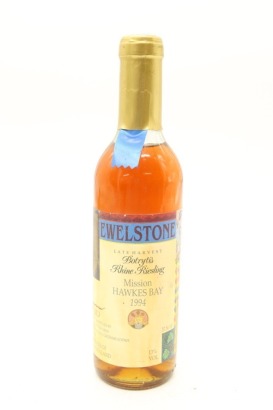 (1) 1994 Mission Jewelstone Late Harvest Botrytis Rhine Riesling, 375ml