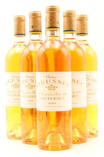 (6) 2008 Chateau Rieussec, Sauternes 