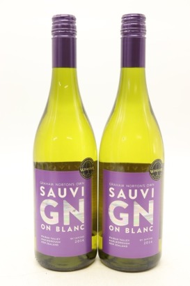(2) 2014 Graham Norton Sauvignon Blanc by Invivo Early Investor Only - First Vintage, Wairau Valley