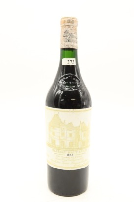 (1) 1986 Chateau Haut-Brion, Pessac-Leognan [JR18.5] (CC)