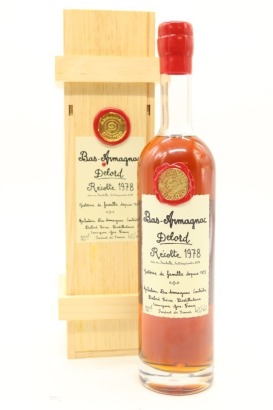 (1) 1978 Delord Vintage Bas Armagnac, France, 500ml, 40% ABV (GB)