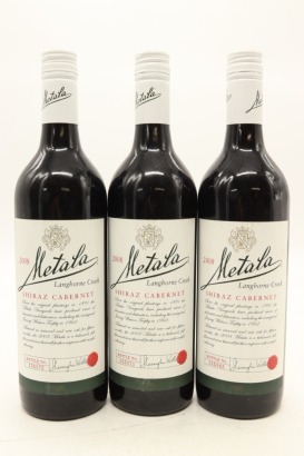 (3) 2008 Metala White Label Shiraz - Cabernet Sauvignon, Langhorne Creek &diams;