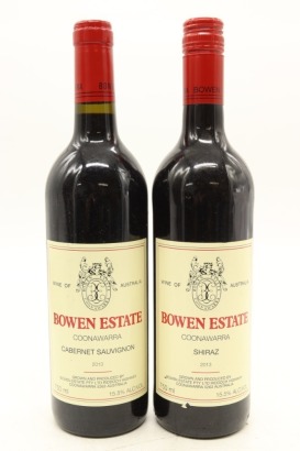 (1) 2013 Bowen Estate Shiraz & Cabernet Sauvignon, Coonawarra, 2 Bottles Sold as One Lot &diams;