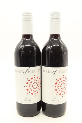 (2) 2013 Heart of Hearts Shiraz, South Australia &diams;