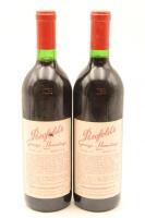 (2) 1987 Penfolds Grange Bin 95, South Australia [JR18] [BC98] 