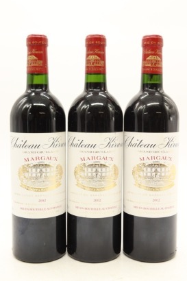 (3) 2002 Chateau Kirwan, Margaux [JR16.5] &diams;