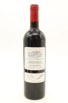 (1) 2002 Chateau Brisson, Cotes de Castillon &diams;