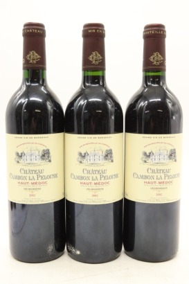 (3) 2002 Chateau Cambon La Pelouse, Haut-Medoc &diams;