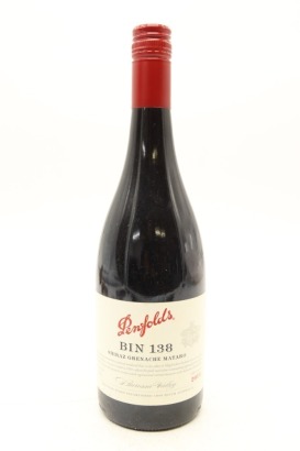 (1) 2014 Penfolds Bin 138 GSM Grenache - Shiraz - Mourvedre, Barossa Valley &diams;