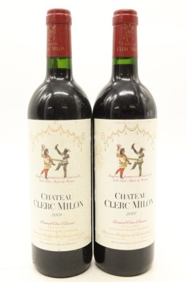 (2) 2001 Chateau Clerc-Milon, Pauillac [JR17] &diams;
