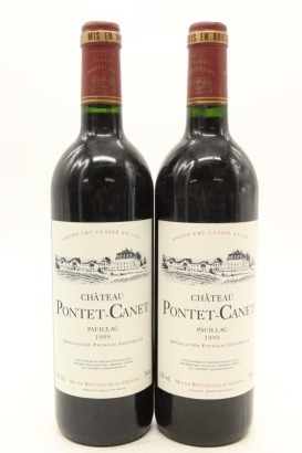 (2) 1999 Chateau Pontet-Canet, Pauillac [JR16.5] &diams;