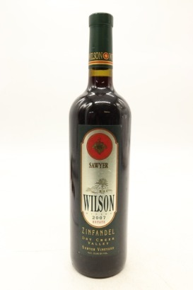 (1) 2007 Wilson Creek Winery & Vineyards Sawyer Vineyard Zinfandel, Dry Creek Valley (CC) &diams;