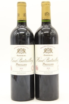(2) 2010 Chateau Haut-Batailley, Pauillac [JR17] &diams;