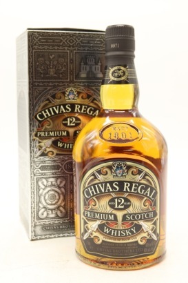 (1) Chivas Regal 12 Year Old Blended Scotch Whisky, 43% ABV, 1000ml (GB)
